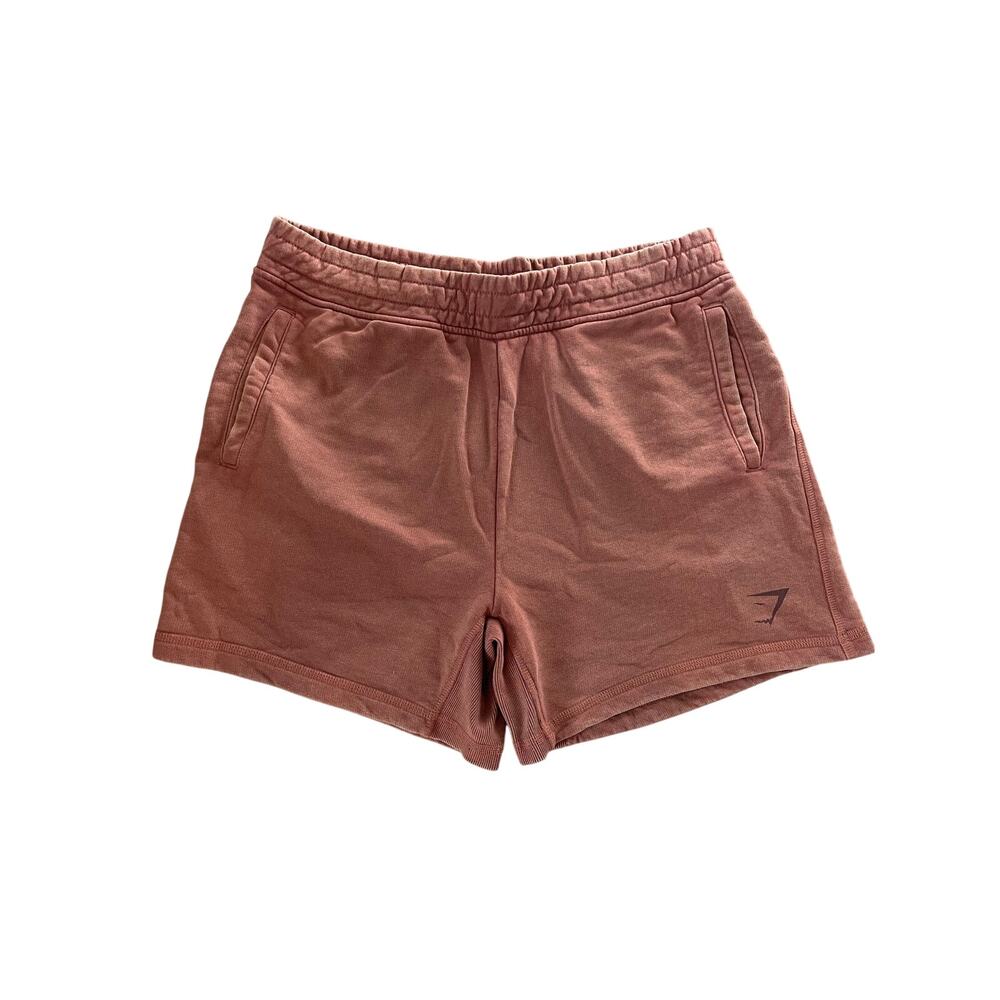 Gymshark Women's Power Washed 5" shorts rose brown size large